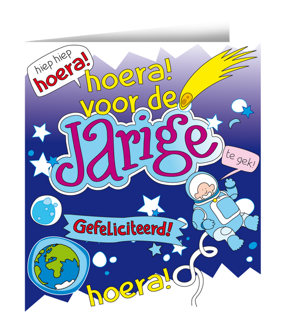Carte d'anniversaire Birthday Cartoon 16.5cm