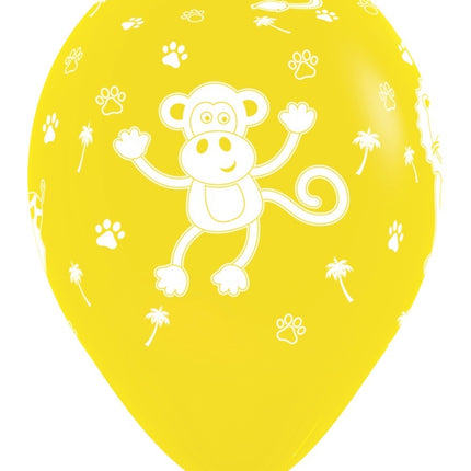 Ballons Jungle Animals Mix 30cm 25pcs