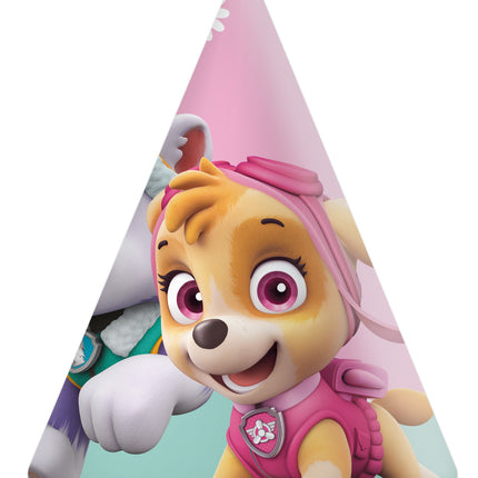 Chapeaux Paw Patrol Skye et Everest 6pcs