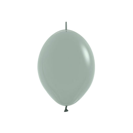 Ballons Pastel Crépuscule Laurier Vert 15cm 50pcs