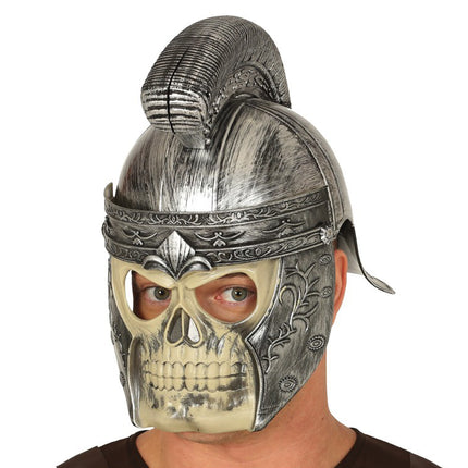 Casque de crâne romain d'Halloween