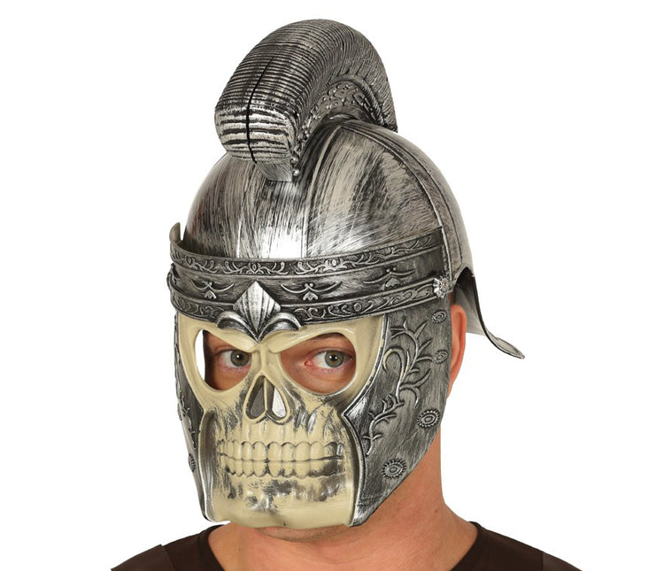 Casque de crâne romain d'Halloween