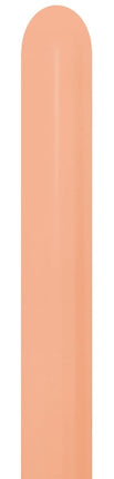 Ballons à modeler Peach Blush 7.6cm 152cm 50pcs