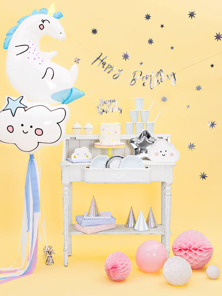 Serviettes de table Nuage 16cm 20pcs