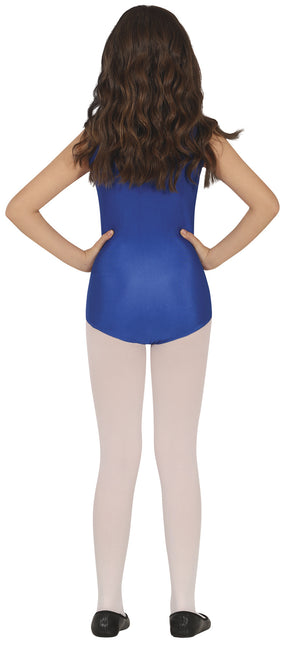 Fille Bleu justaucorps sans manches