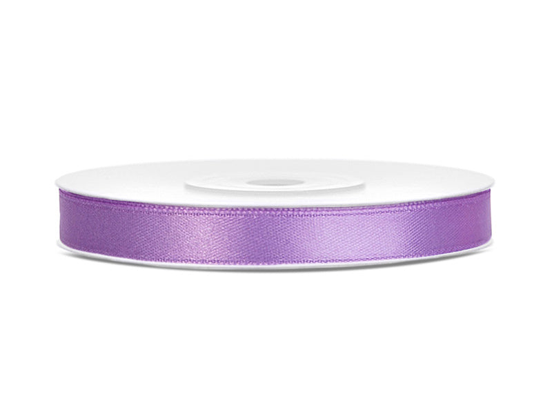Ruban Satin Lilas 6mm 25m