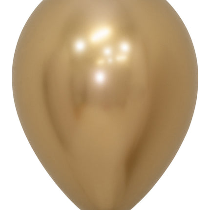 Ballons Reflex Gold 30cm 12pcs