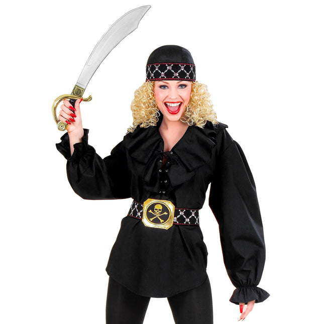 Chemisier noir Dames Pirates/Renaissance