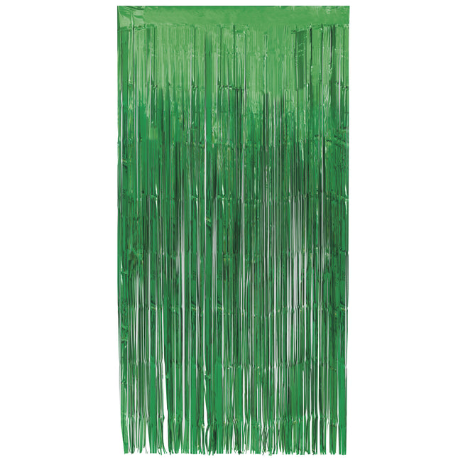 Rideau de porte vert 2m
