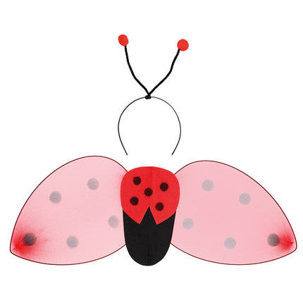 Ailes de coccinelle 2 pièces