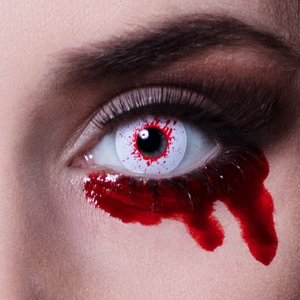 Lentilles Bloodshot Wee rouges