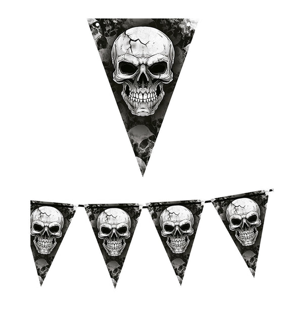 Guirlande d'Halloween Squelette 3m