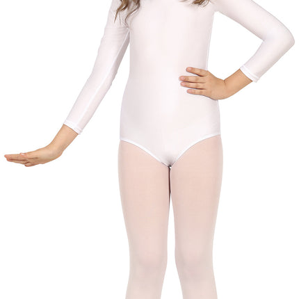 Justaucorps pour fille Blanc