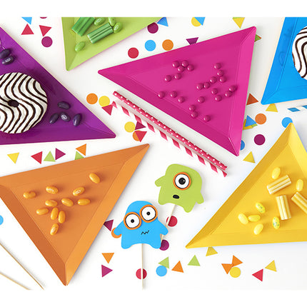 Décor de gâteau Monster 20.5cm 6pcs
