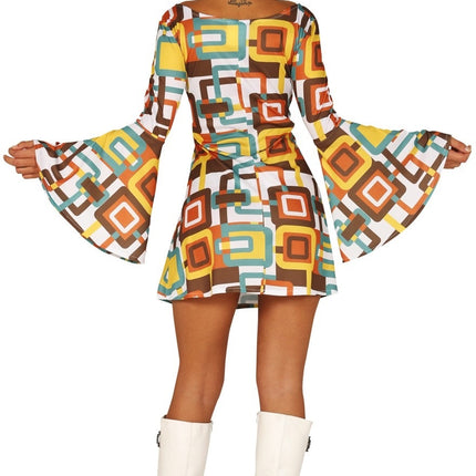 Robe Disco 70S Dames