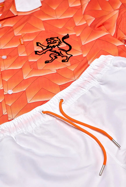 Maillot de football orange Championnat d'Europe 1988 <tc>Opposuits</tc>