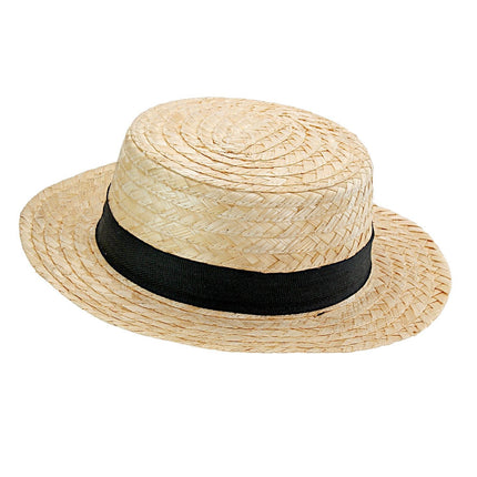 Chapeau avec bandeau noir