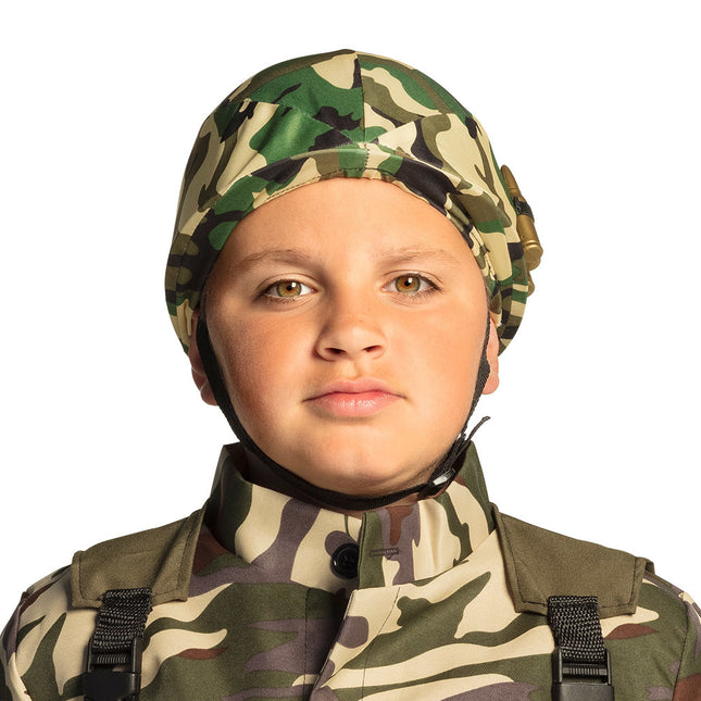 Casque militaire enfant réglable