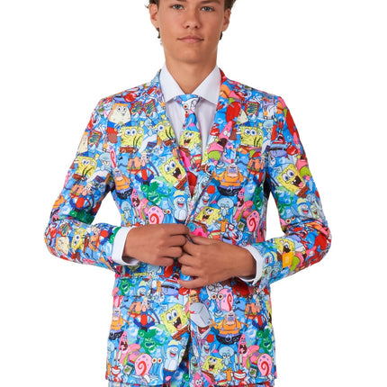 Bob l'éponge Frenzy Suit Boy Teen <tc>OppoSuits</tc>