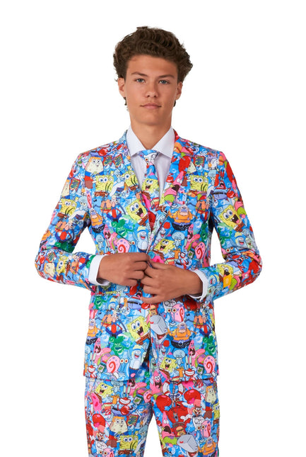 Bob l'éponge Frenzy Suit Boy Teen <tc>OppoSuits</tc>