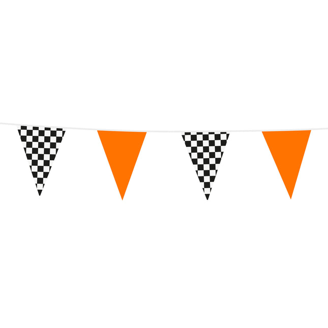 Guirlande de Formule 1 orange 10m