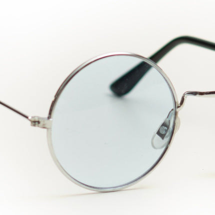 Lunettes hippies bleues