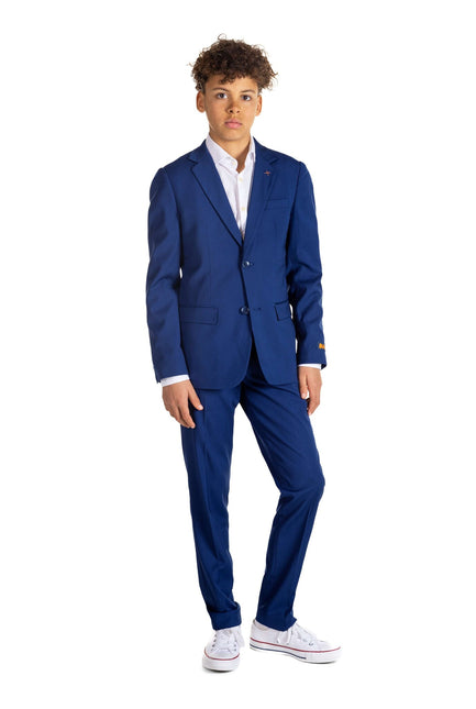 Costume quotidien bleu foncé Garçon Ado <tc>OppoSuits</tc>