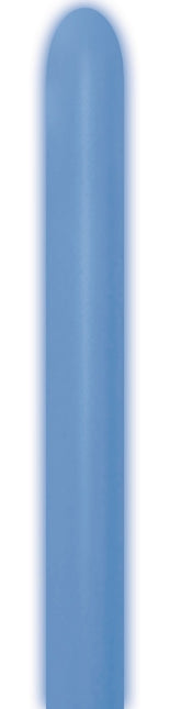 Ballons à modeler Bleu fluo 5cm 152cm 50pcs
