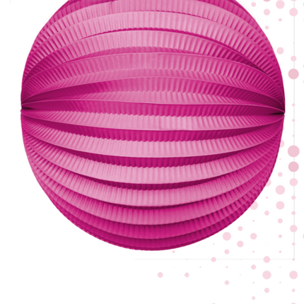Lampion fuchsia 25cm
