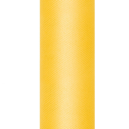 Rouleau de tulle jaune 30cm 9m