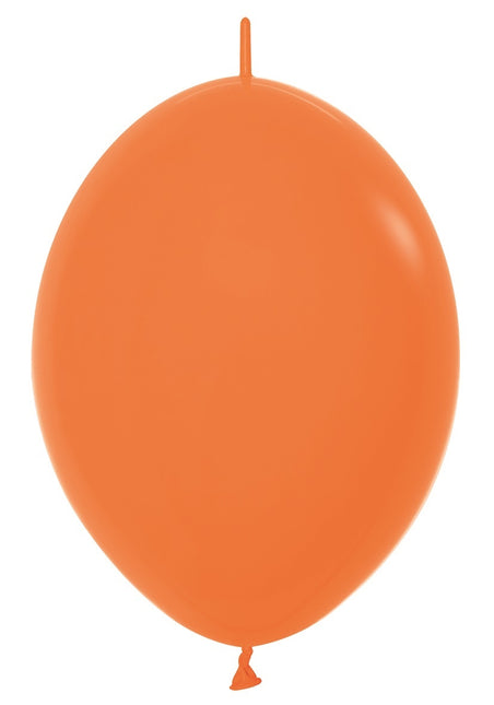 Ballons de baudruche Orange 30cm 50pcs