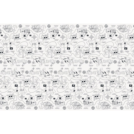 Nappe Pirate Plaque de couleur 2.13m