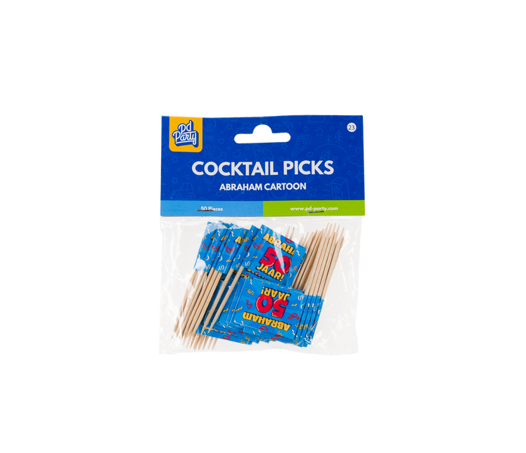 Pics à cocktail Abraham 50pcs