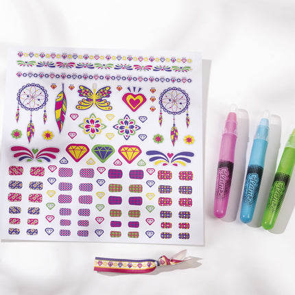Set de tatouage et d'ongles Glamz