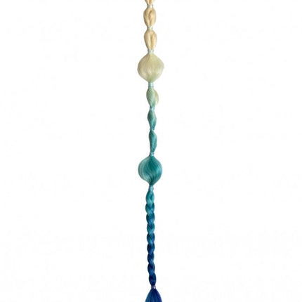 Extension de cheveux Festival Blonde/Turquoise