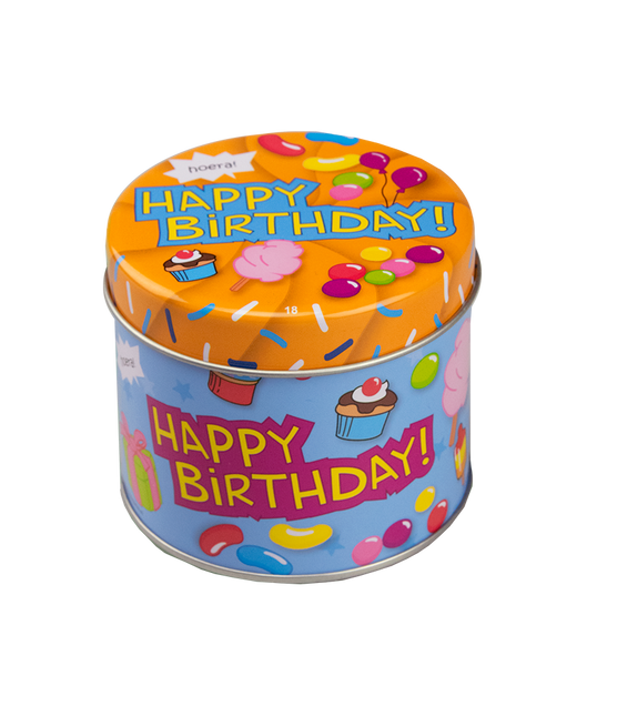 Boîte de bonbons Happy Birthday 9cm