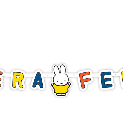 Guirlande de lettres Miffy 2.2m