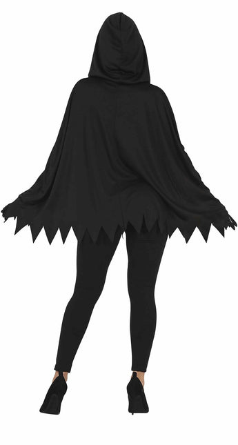 Poncho d'Halloween Squelette Dames