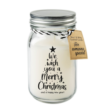 Bougie parfumée de Noël