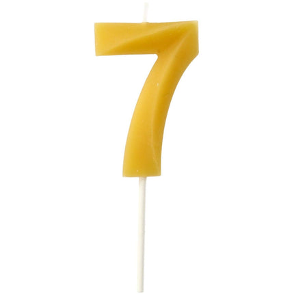 Bougies de 7 ans 4.5cm