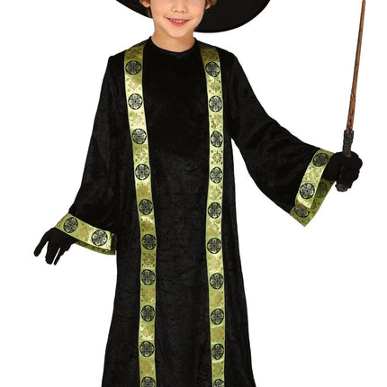 Costume de magicien enfant or