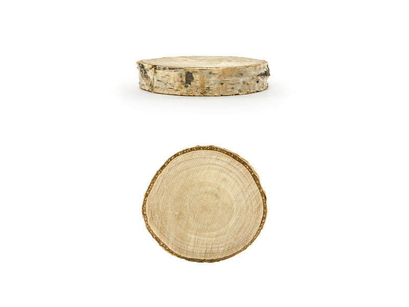 Cartes de table en bois 6pcs