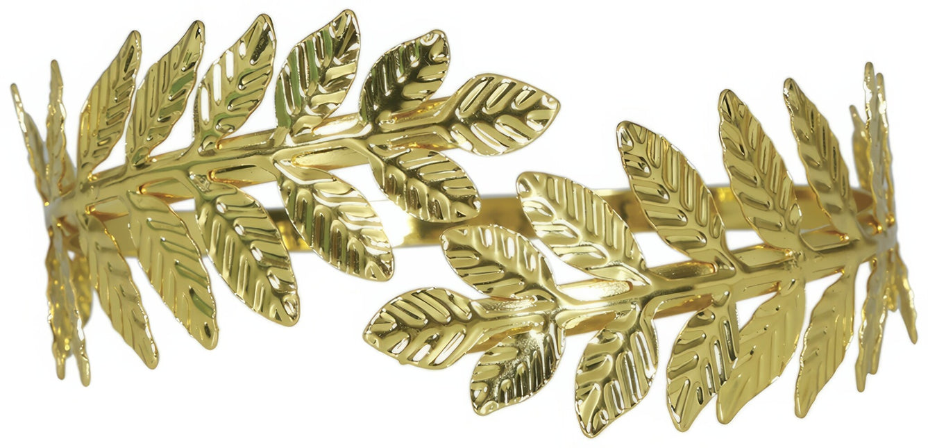 Bracelet feuilles d'or