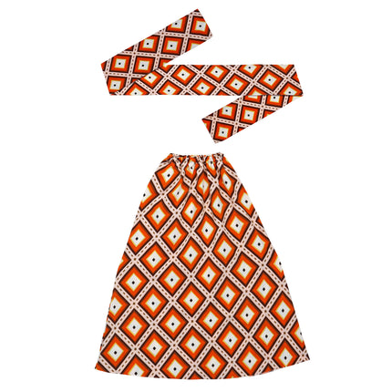 Disco 70S Ensemble d'accessoires rouge 2 pièces