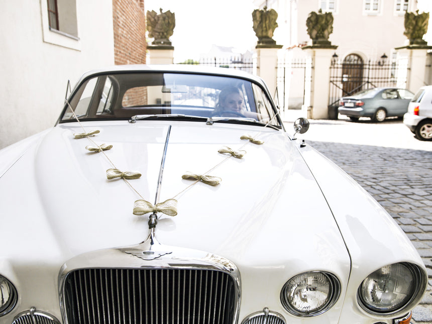 Ensemble de décoration de voiture Arcs de mariage