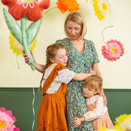 Pompons Fleurs 3pcs