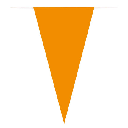 Papier pour ligne de drapeau orange 10m