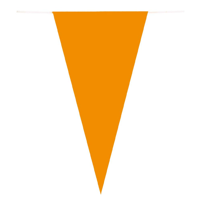 Papier pour ligne de drapeau orange 10m