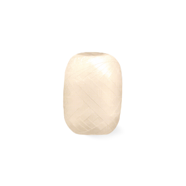 Ruban couleur ivoire 5mm 20m