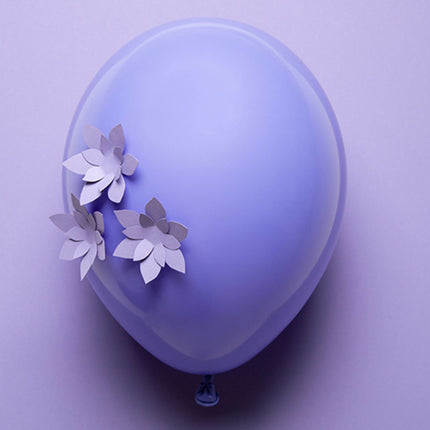 Ballons de Lavande Bleu Bleu Bleu Bleu 33cm 100pcs